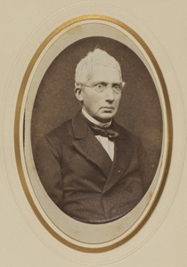 221414 Portret van mr. N.F. van Nooten, geboren 1817, lid van het Provinciaal Gerechtshof van Utrecht (1867-1873), ...